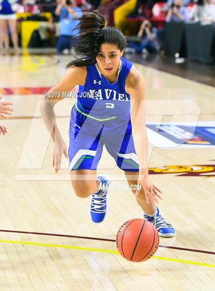 Thumbnail 2 in Xavier College Prep vs. Hamilton  (AIA 6A Final)  photogallery.