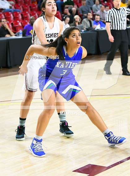 Thumbnail 1 in Xavier College Prep vs. Hamilton  (AIA 6A Final)  photogallery.