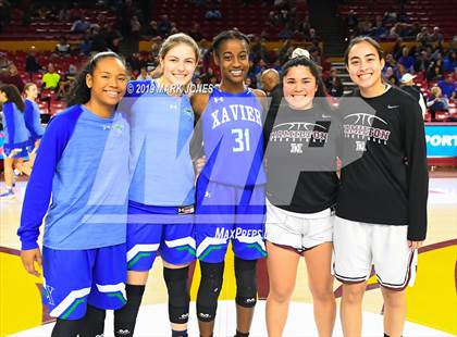 Thumbnail 1 in Xavier College Prep vs. Hamilton  (AIA 6A Final)  photogallery.