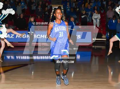 Thumbnail 3 in Xavier College Prep vs. Hamilton  (AIA 6A Final)  photogallery.