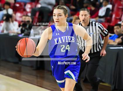 Thumbnail 1 in Xavier College Prep vs. Hamilton  (AIA 6A Final)  photogallery.