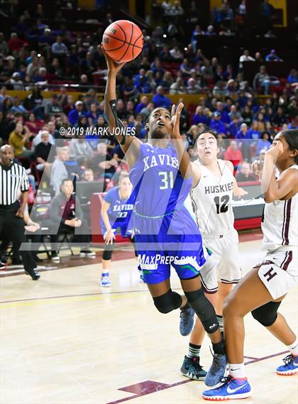 Thumbnail 3 in Xavier College Prep vs. Hamilton  (AIA 6A Final)  photogallery.