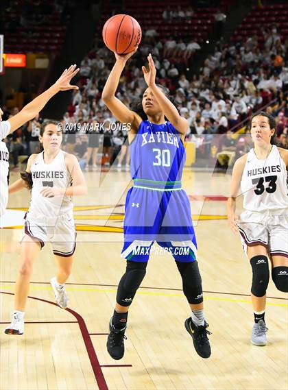 Thumbnail 2 in Xavier College Prep vs. Hamilton  (AIA 6A Final)  photogallery.