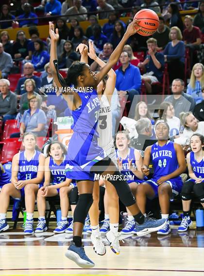 Thumbnail 2 in Xavier College Prep vs. Hamilton  (AIA 6A Final)  photogallery.
