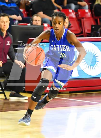 Thumbnail 2 in Xavier College Prep vs. Hamilton  (AIA 6A Final)  photogallery.