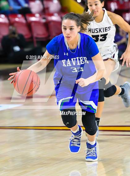 Thumbnail 1 in Xavier College Prep vs. Hamilton  (AIA 6A Final)  photogallery.