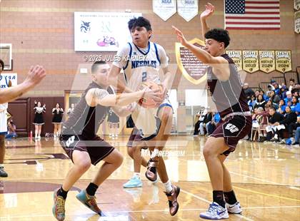 Thumbnail 3 in Needles vs West Wendover (NIAA 2A Semi Finals) photogallery.