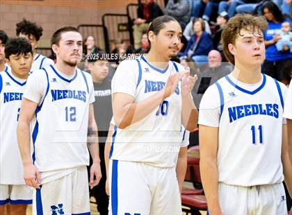 Thumbnail 3 in Needles vs West Wendover (NIAA 2A Semi Finals) photogallery.