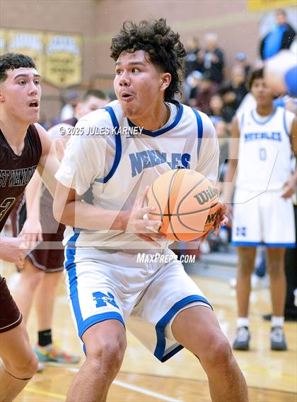 Thumbnail 3 in Needles vs West Wendover (NIAA 2A Semi Finals) photogallery.