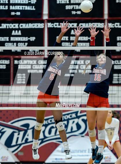 Thumbnail 2 in Chandler Prep vs Scottsdale Christian Academy (AIA 2A Final) photogallery.
