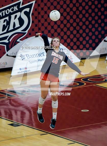 Thumbnail 2 in Chandler Prep vs Scottsdale Christian Academy (AIA 2A Final) photogallery.