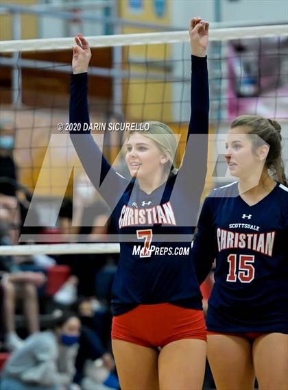 Thumbnail 2 in Chandler Prep vs Scottsdale Christian Academy (AIA 2A Final) photogallery.