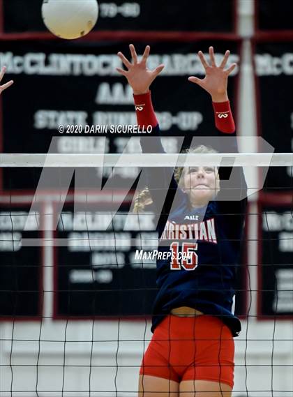 Thumbnail 3 in Chandler Prep vs Scottsdale Christian Academy (AIA 2A Final) photogallery.