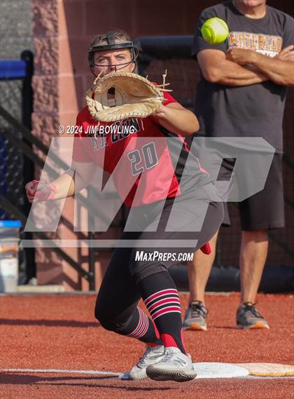 Thumbnail 2 in Mt. Zion vs. Waterloo (IHSA 3A Super-Sectional) photogallery.