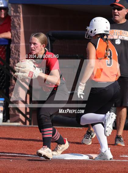 Thumbnail 3 in Mt. Zion vs. Waterloo (IHSA 3A Super-Sectional) photogallery.