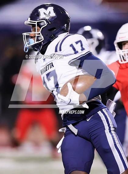 Thumbnail 3 in Marietta @ Milton (GHSA 7A Playoff Round 2) photogallery.