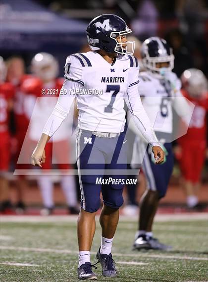 Thumbnail 3 in Marietta @ Milton (GHSA 7A Playoff Round 2) photogallery.