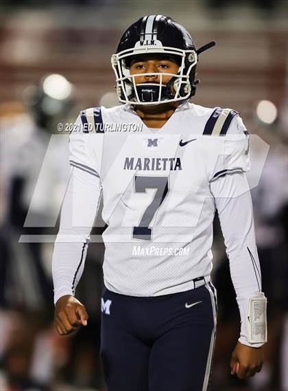 Thumbnail 3 in Marietta @ Milton (GHSA 7A Playoff Round 2) photogallery.