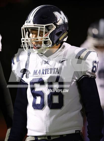 Thumbnail 3 in Marietta @ Milton (GHSA 7A Playoff Round 2) photogallery.