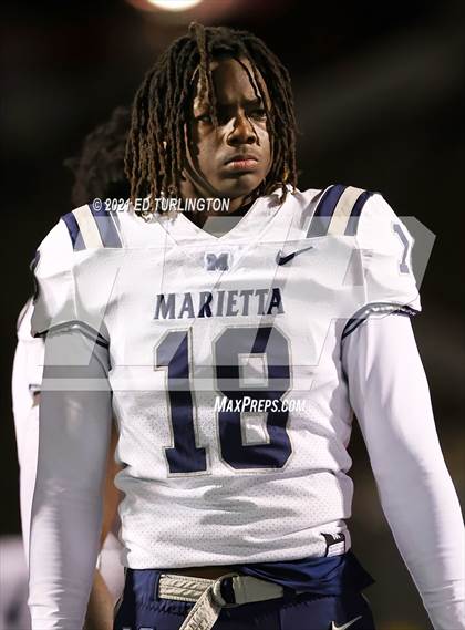 Thumbnail 2 in Marietta @ Milton (GHSA 7A Playoff Round 2) photogallery.