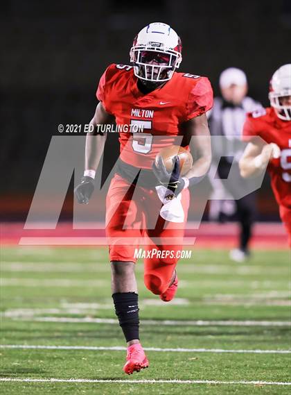 Thumbnail 3 in Marietta @ Milton (GHSA 7A Playoff Round 2) photogallery.