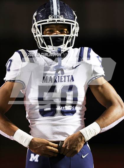 Thumbnail 3 in Marietta @ Milton (GHSA 7A Playoff Round 2) photogallery.