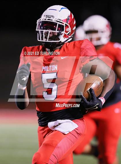 Thumbnail 2 in Marietta @ Milton (GHSA 7A Playoff Round 2) photogallery.