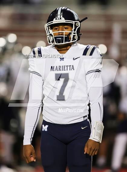 Thumbnail 2 in Marietta @ Milton (GHSA 7A Playoff Round 2) photogallery.