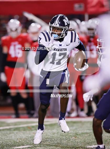 Thumbnail 3 in Marietta @ Milton (GHSA 7A Playoff Round 2) photogallery.