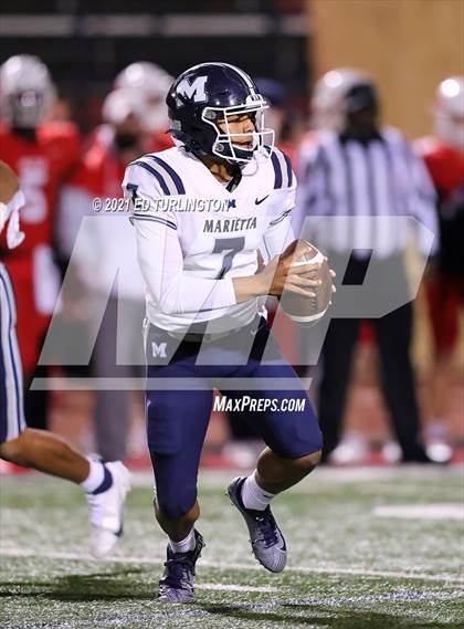 Thumbnail 2 in Marietta @ Milton (GHSA 7A Playoff Round 2) photogallery.