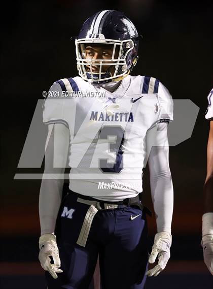 Thumbnail 1 in Marietta @ Milton (GHSA 7A Playoff Round 2) photogallery.