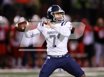 Thumbnail 2 in Marietta @ Milton (GHSA 7A Playoff Round 2) photogallery.