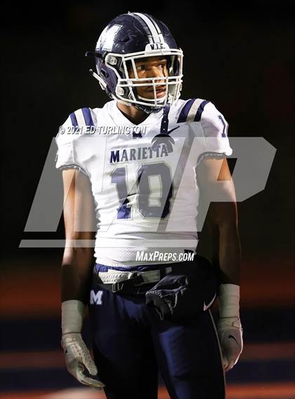 Thumbnail 1 in Marietta @ Milton (GHSA 7A Playoff Round 2) photogallery.