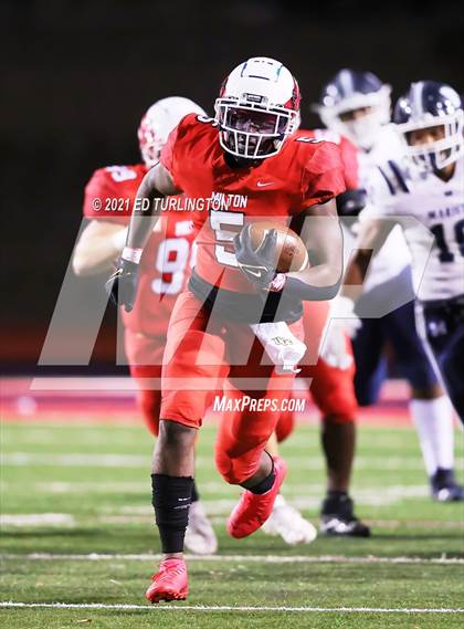 Thumbnail 2 in Marietta @ Milton (GHSA 7A Playoff Round 2) photogallery.