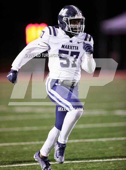 Thumbnail 1 in Marietta @ Milton (GHSA 7A Playoff Round 2) photogallery.