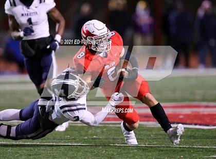 Thumbnail 3 in Marietta @ Milton (GHSA 7A Playoff Round 2) photogallery.