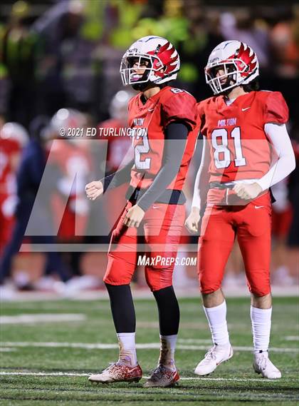 Thumbnail 1 in Marietta @ Milton (GHSA 7A Playoff Round 2) photogallery.