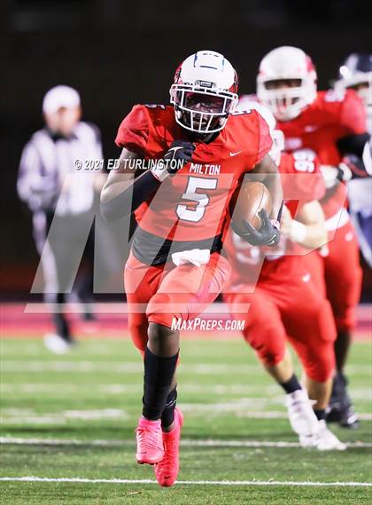 Thumbnail 3 in Marietta @ Milton (GHSA 7A Playoff Round 2) photogallery.