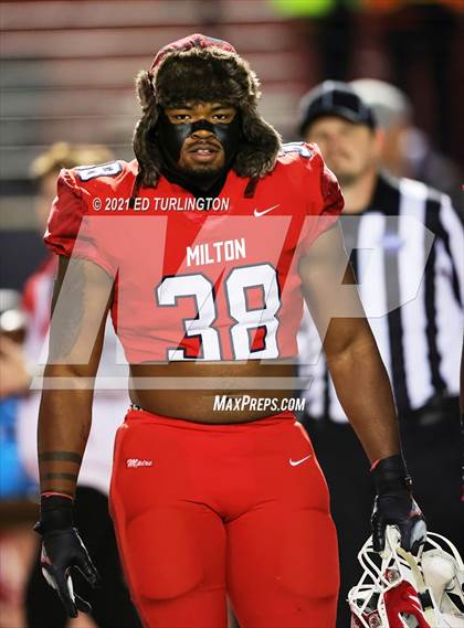 Thumbnail 3 in Marietta @ Milton (GHSA 7A Playoff Round 2) photogallery.