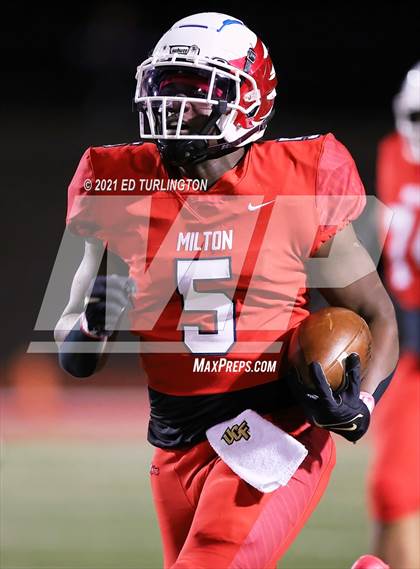 Thumbnail 3 in Marietta @ Milton (GHSA 7A Playoff Round 2) photogallery.