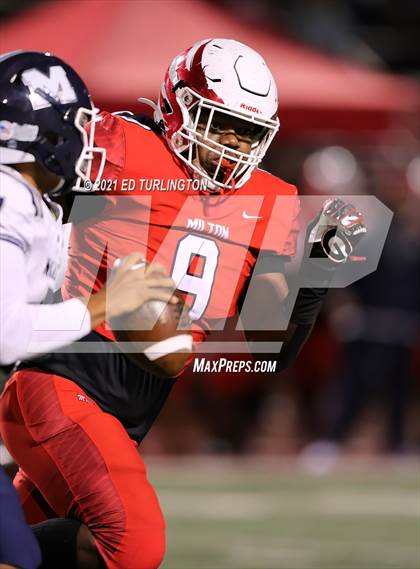 Thumbnail 2 in Marietta @ Milton (GHSA 7A Playoff Round 2) photogallery.