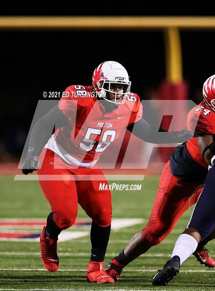 Thumbnail 1 in Marietta @ Milton (GHSA 7A Playoff Round 2) photogallery.