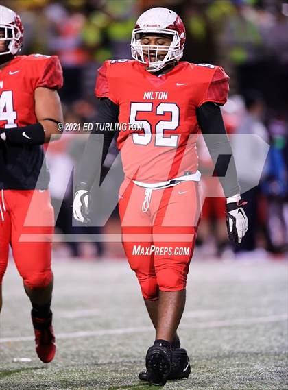 Thumbnail 3 in Marietta @ Milton (GHSA 7A Playoff Round 2) photogallery.