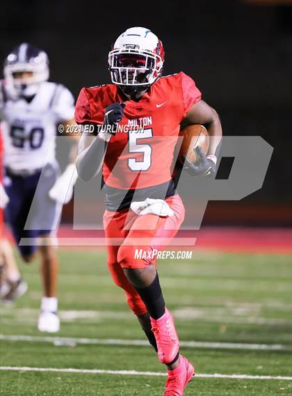 Thumbnail 2 in Marietta @ Milton (GHSA 7A Playoff Round 2) photogallery.