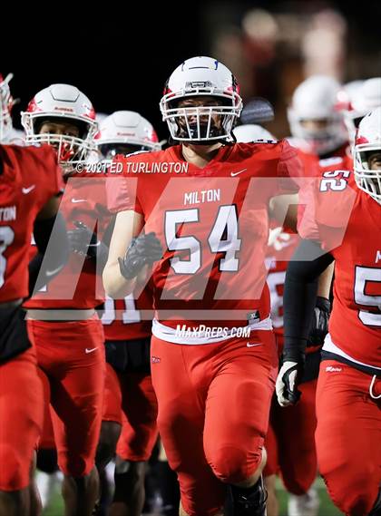 Thumbnail 1 in Marietta @ Milton (GHSA 7A Playoff Round 2) photogallery.