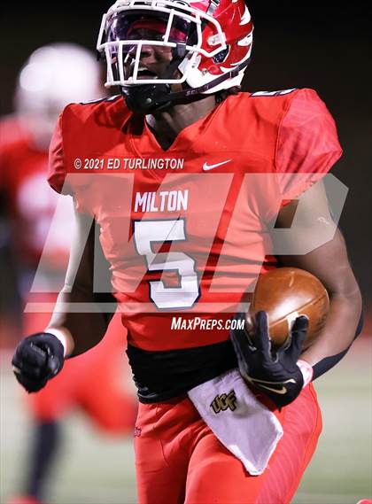 Thumbnail 3 in Marietta @ Milton (GHSA 7A Playoff Round 2) photogallery.