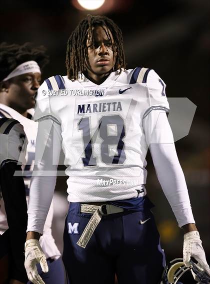 Thumbnail 1 in Marietta @ Milton (GHSA 7A Playoff Round 2) photogallery.