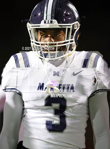 Thumbnail 1 in Marietta @ Milton (GHSA 7A Playoff Round 2) photogallery.