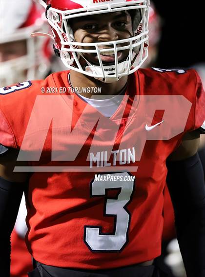 Thumbnail 3 in Marietta @ Milton (GHSA 7A Playoff Round 2) photogallery.