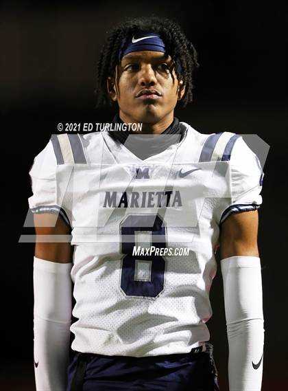 Thumbnail 2 in Marietta @ Milton (GHSA 7A Playoff Round 2) photogallery.